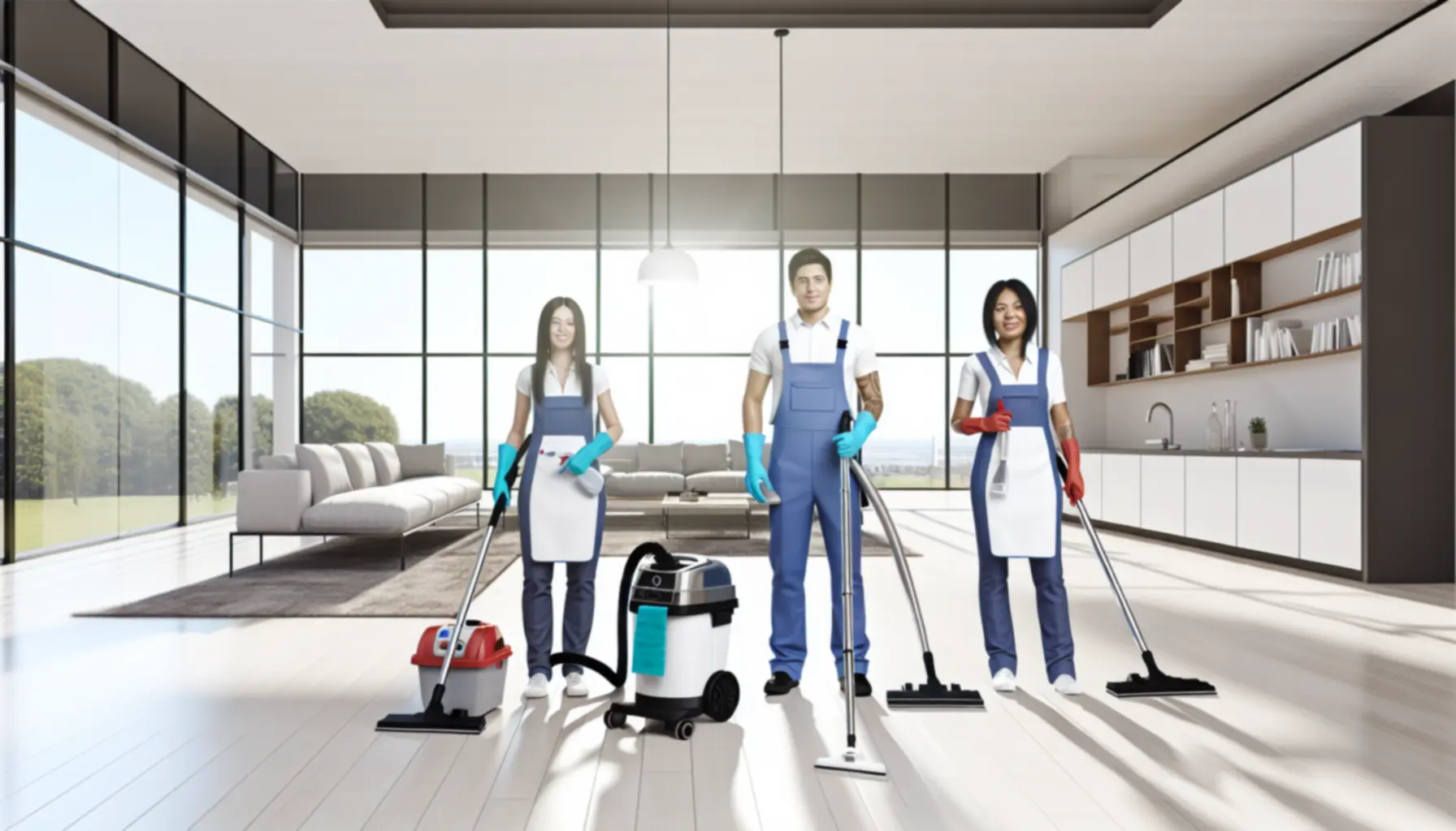 Allergievriendelijk schoonmaken in huis