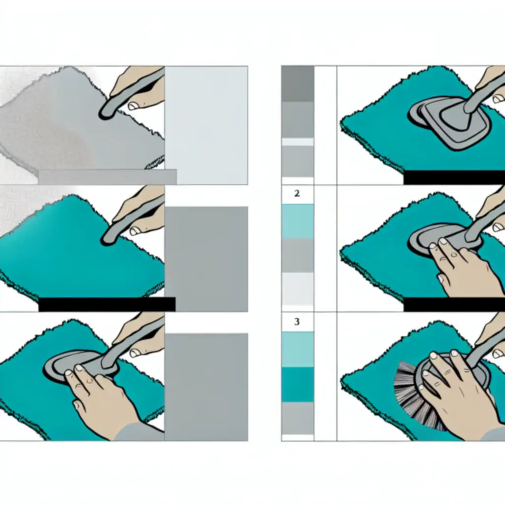 Proces van stof naar glans