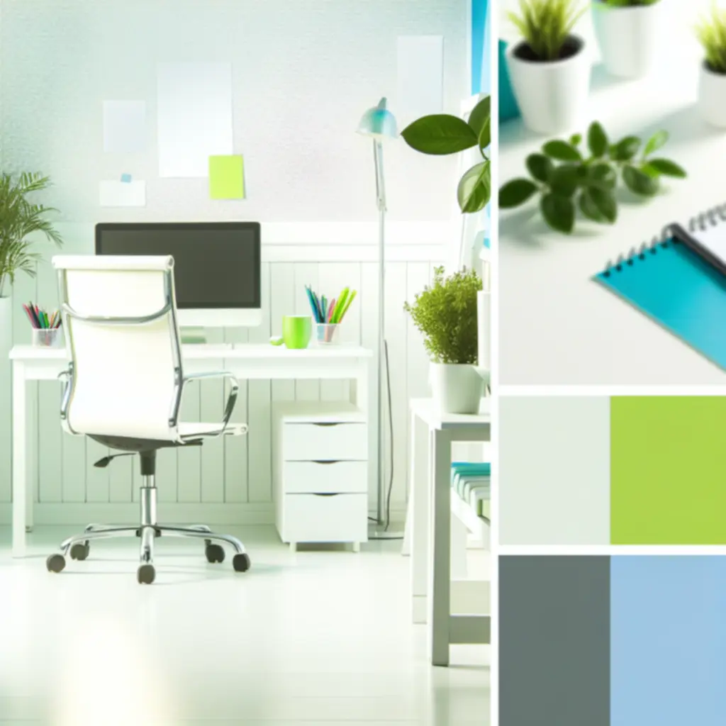 Vlekkeloos schoon interieur met glanzende oppervlakken