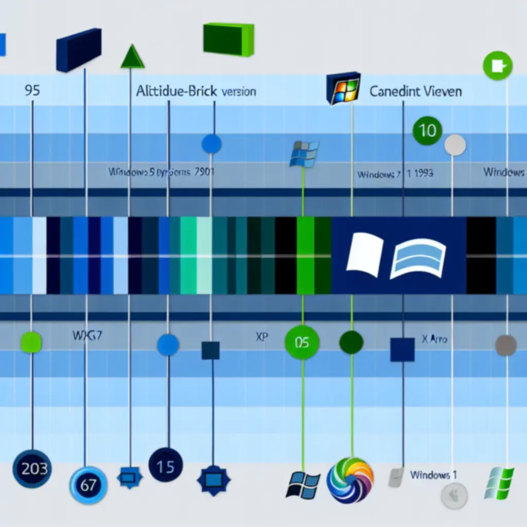Tijdlijn van Windows versies van 95 tot en met 11